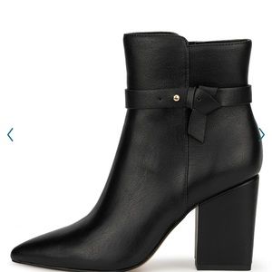 New York & Company Womens B/W Pull On Booties Shoes 10 Medium